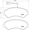 PEUGE 1612433680 Brake Pad Set, disc brake